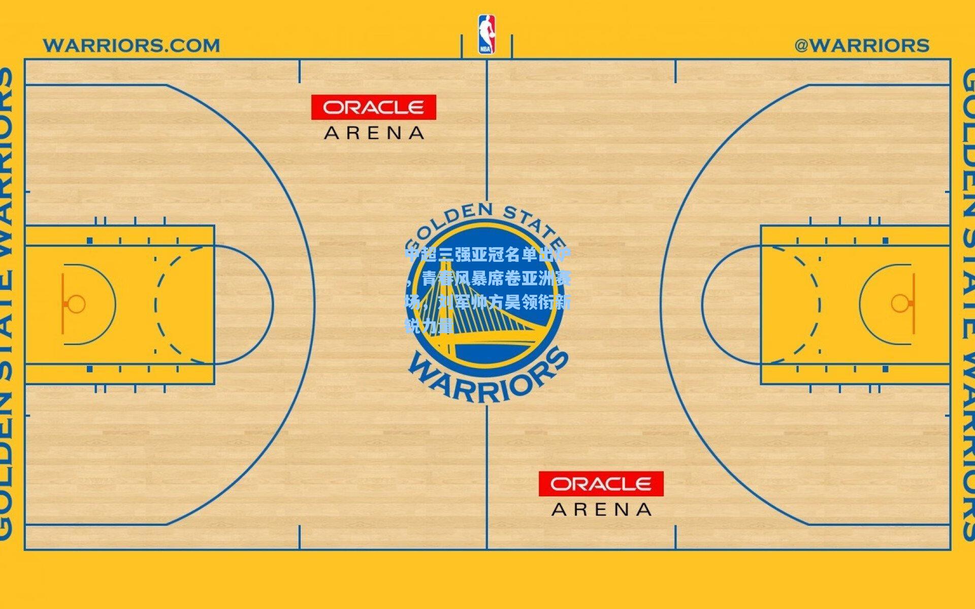 中超三强亚冠名单出炉，青春风暴席卷亚洲赛场，刘军帅方昊领衔新锐力量
